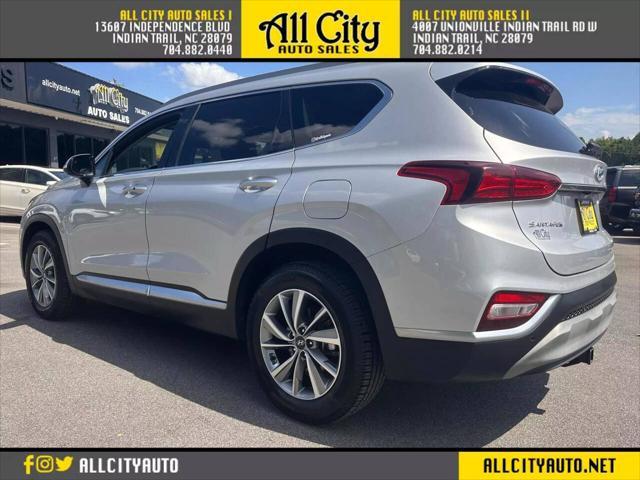 used 2019 Hyundai Santa Fe car, priced at $16,798