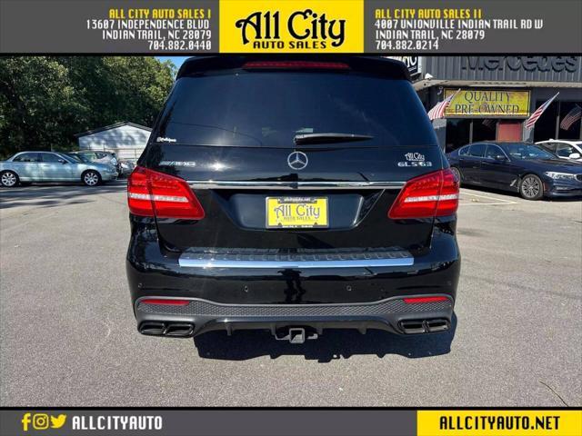 used 2017 Mercedes-Benz AMG GLS 63 car, priced at $39,998