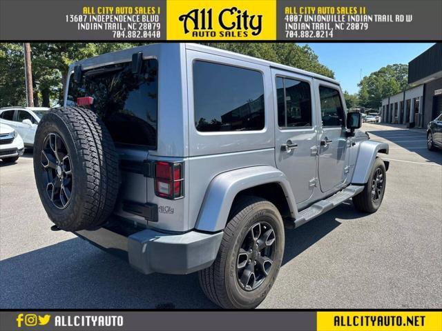 used 2017 Jeep Wrangler Unlimited car, priced at $21,798