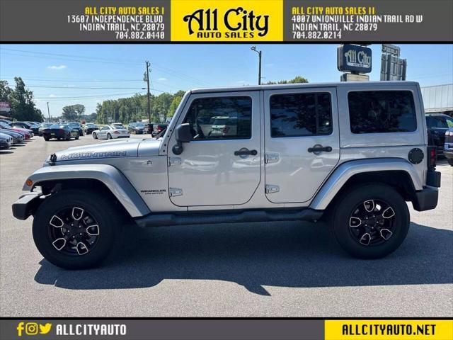 used 2017 Jeep Wrangler Unlimited car, priced at $21,798