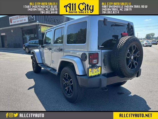 used 2017 Jeep Wrangler Unlimited car, priced at $21,798