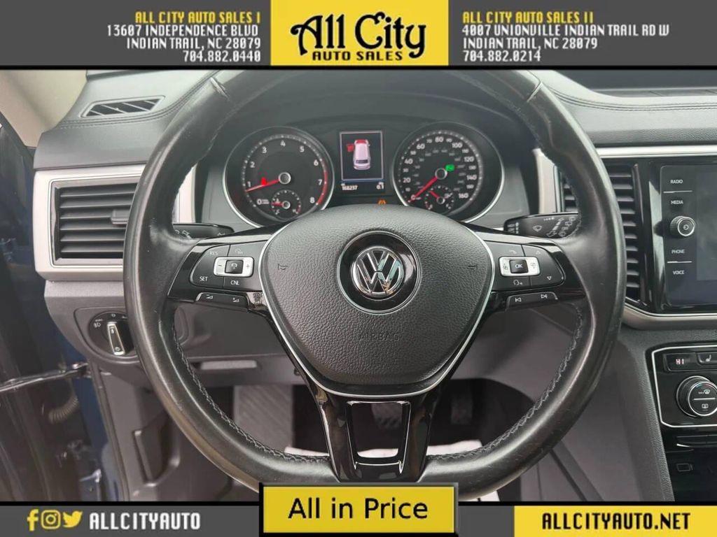 used 2018 Volkswagen Atlas car, priced at $14,200