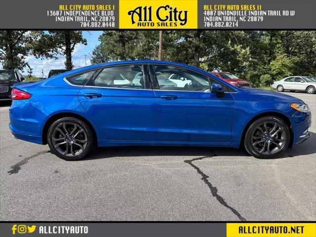 used 2018 Ford Fusion car, priced at $14,998