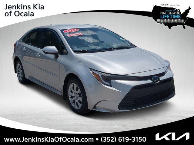 used 2024 Toyota Corolla Hybrid car, priced at $23,500