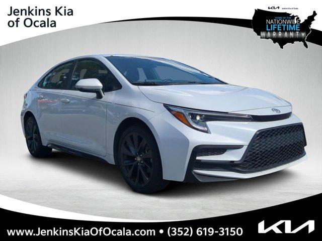 used 2023 Toyota Corolla car, priced at $22,100