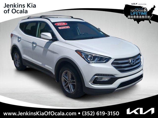 used 2018 Hyundai Santa Fe Sport car, priced at $12,500