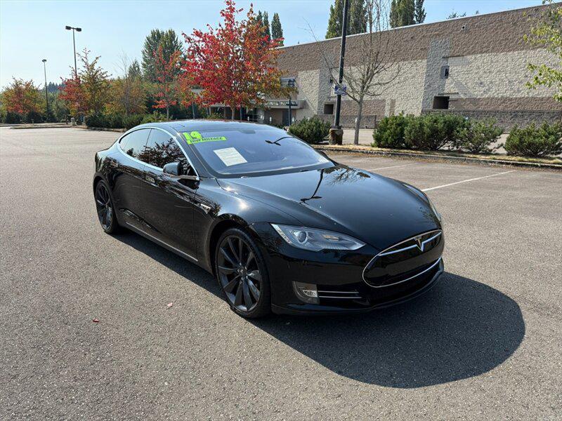 used 2014 Tesla Model S car, priced at $15,988