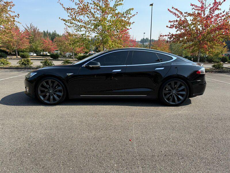 used 2014 Tesla Model S car, priced at $15,988