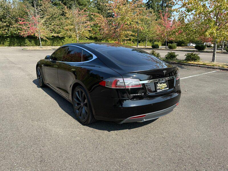 used 2014 Tesla Model S car, priced at $15,988