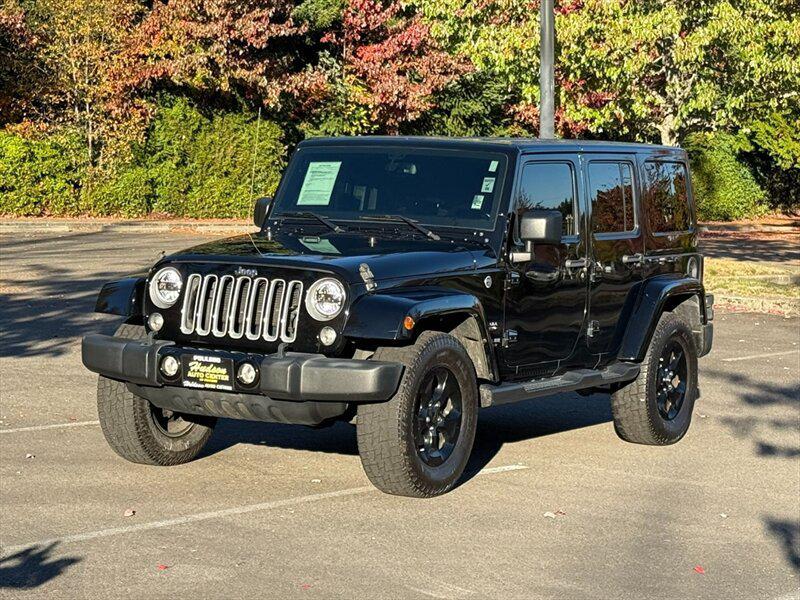 used 2016 Jeep Wrangler Unlimited car, priced at $23,988