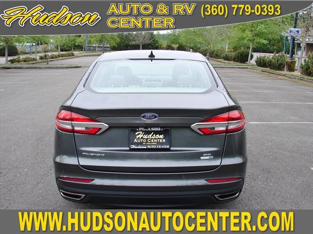 used 2019 Ford Fusion car, priced at $17,988