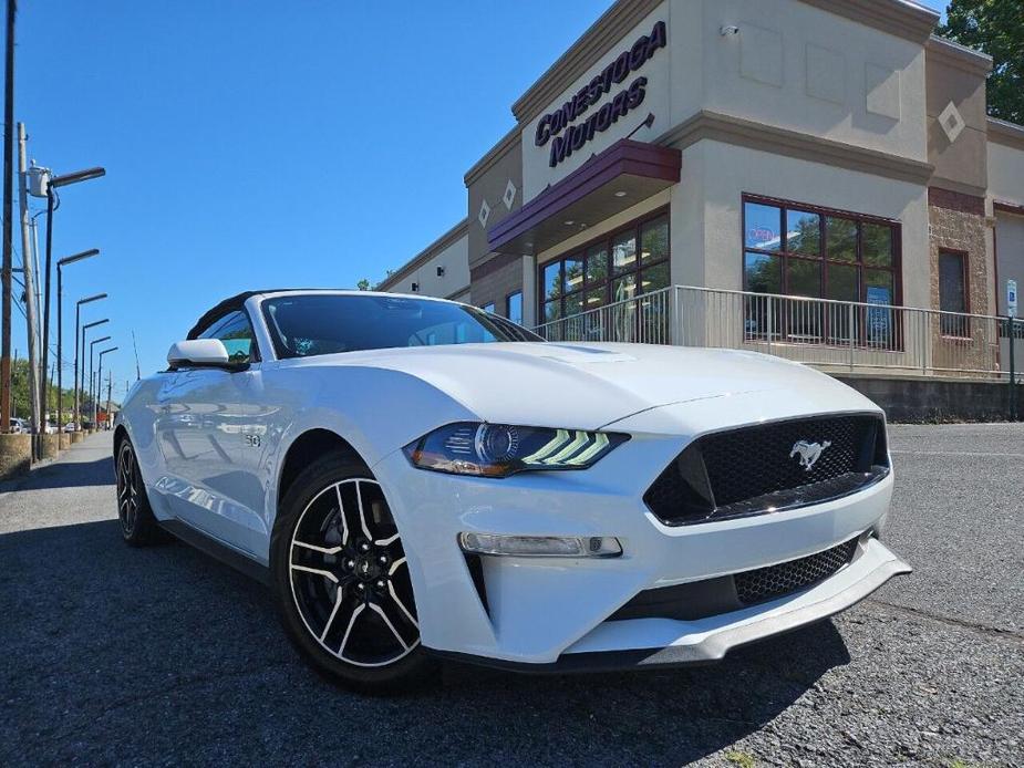used 2022 Ford Mustang car, priced at $38,599