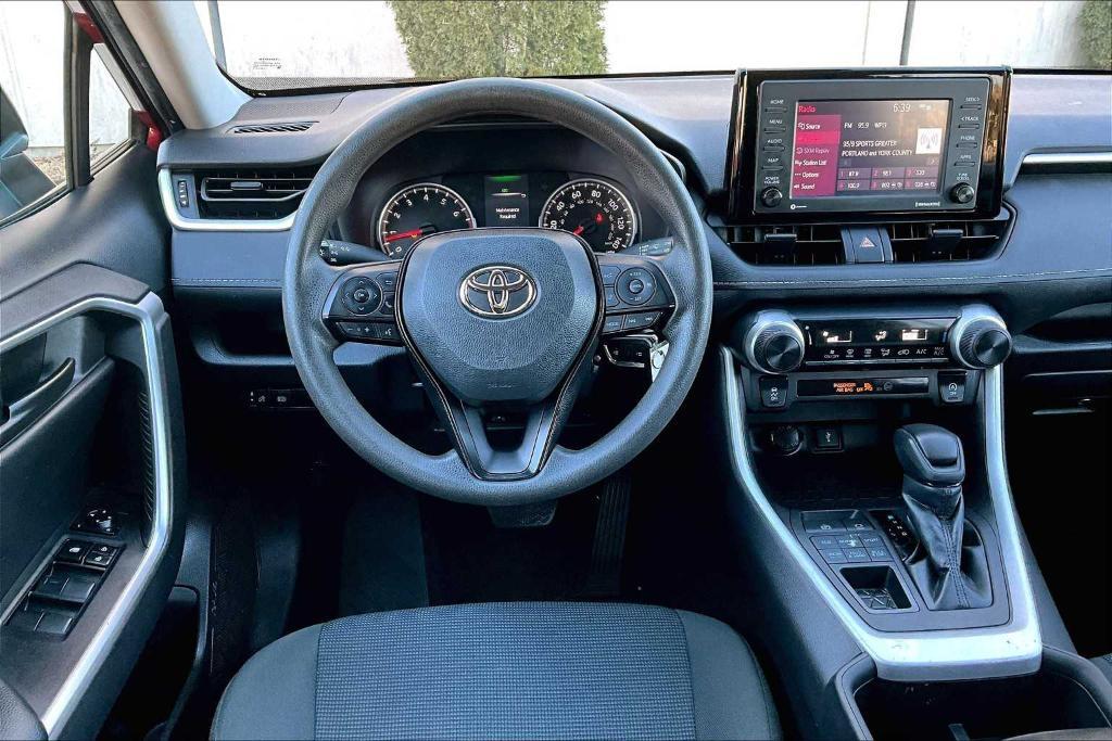 used 2022 Toyota RAV4 car, priced at $27,500