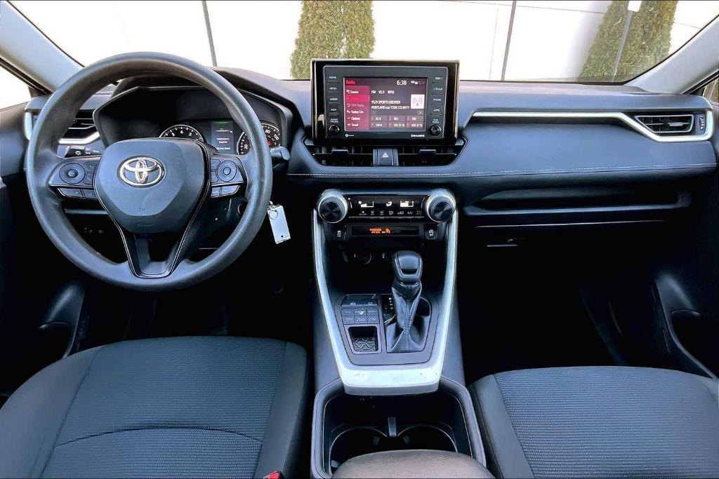 used 2022 Toyota RAV4 car, priced at $27,500