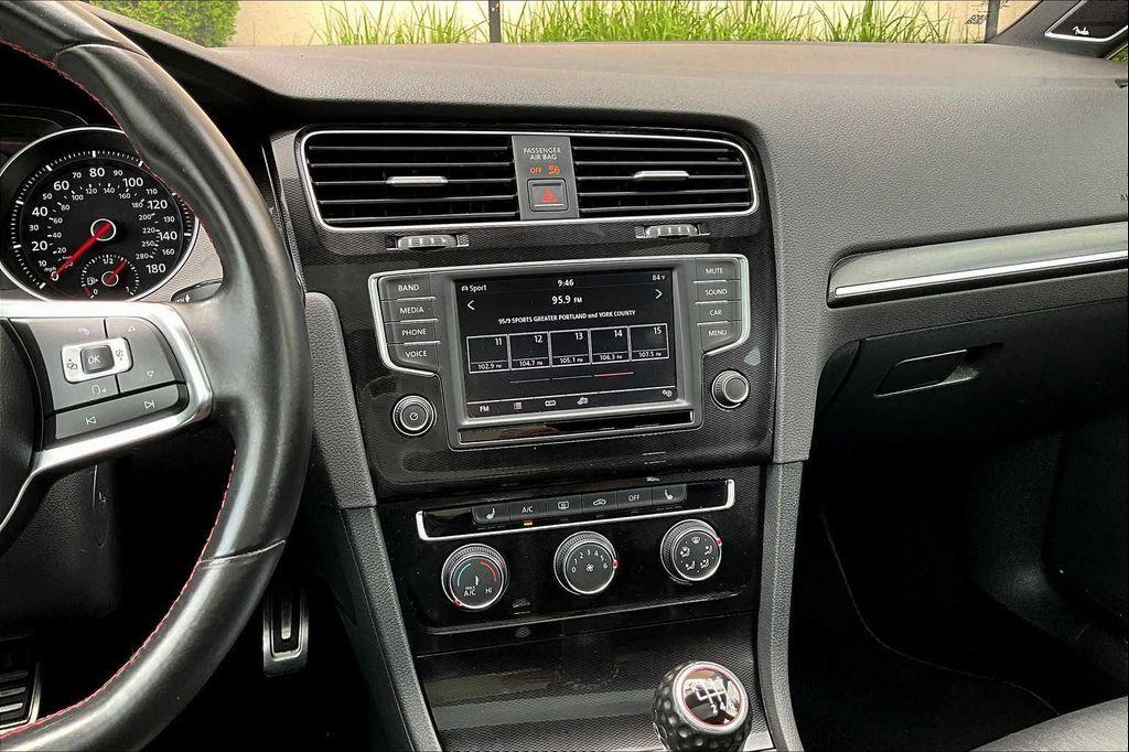 used 2017 Volkswagen Golf GTI car, priced at $14,900
