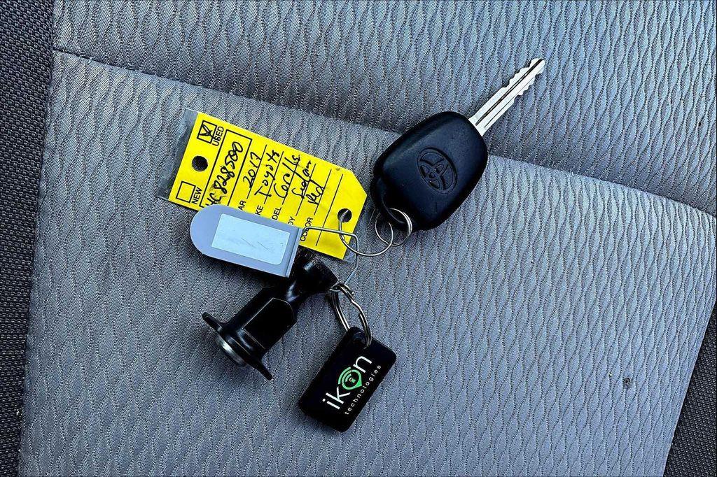 used 2017 Toyota Corolla car, priced at $15,000