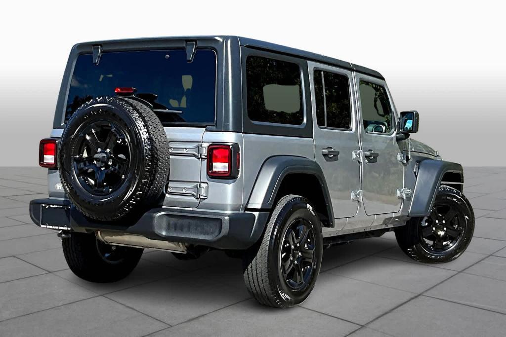 used 2020 Jeep Wrangler Unlimited car, priced at $24,838