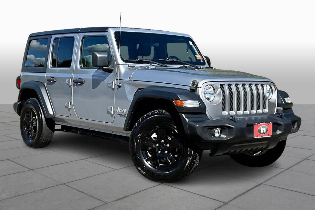 used 2020 Jeep Wrangler Unlimited car, priced at $24,838