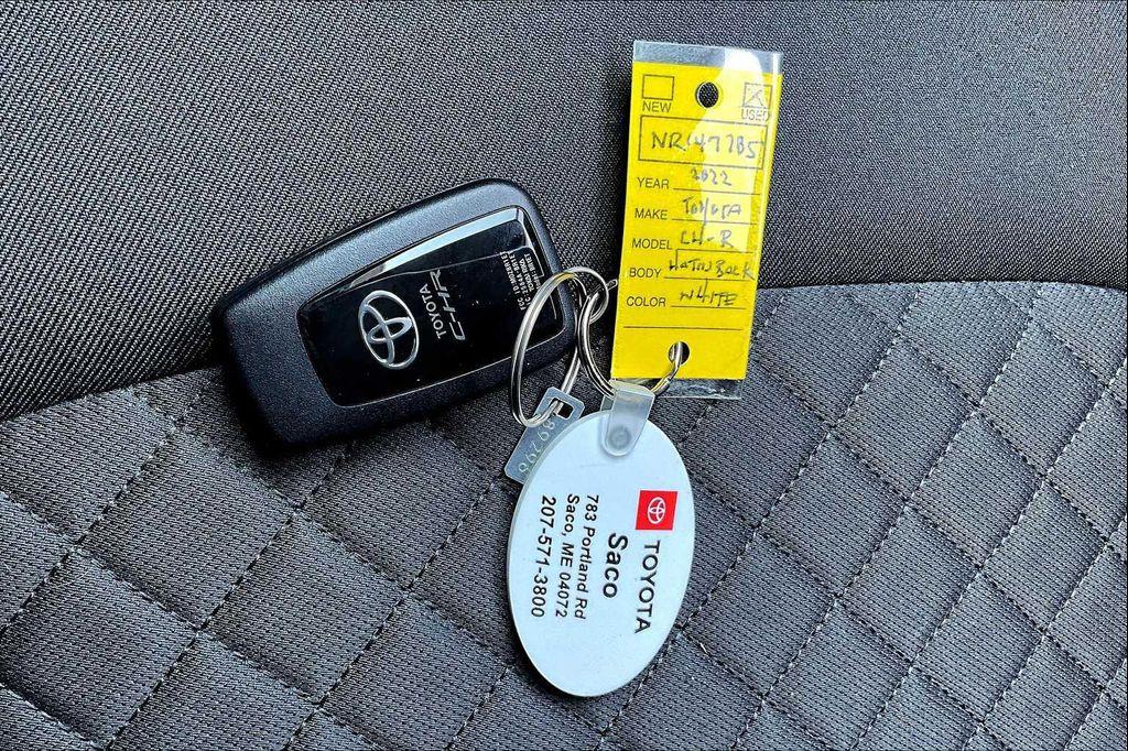 used 2022 Toyota C-HR car, priced at $25,500