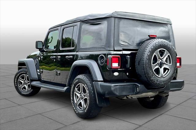 used 2018 Jeep Wrangler Unlimited car, priced at $21,500