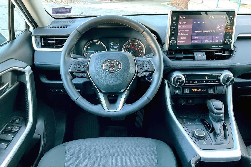 used 2022 Toyota RAV4 Hybrid car, priced at $34,900