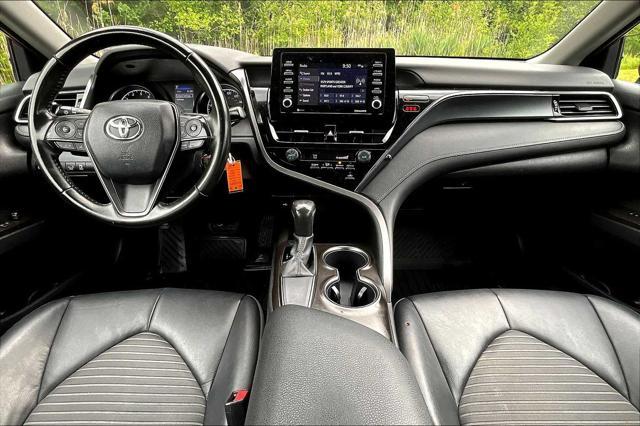 used 2021 Toyota Camry car, priced at $20,300