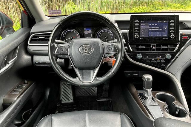 used 2021 Toyota Camry car, priced at $20,300