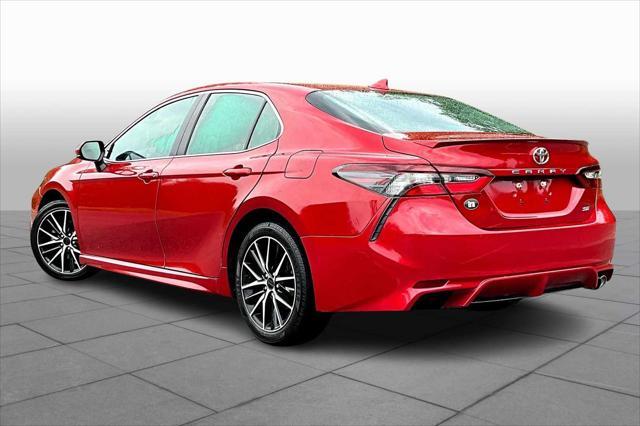 used 2021 Toyota Camry car, priced at $20,300