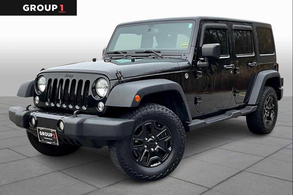 used 2018 Jeep Wrangler JK Unlimited car, priced at $21,969