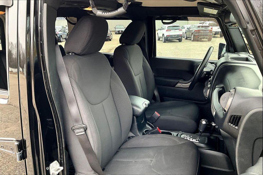 used 2018 Jeep Wrangler JK Unlimited car, priced at $21,969