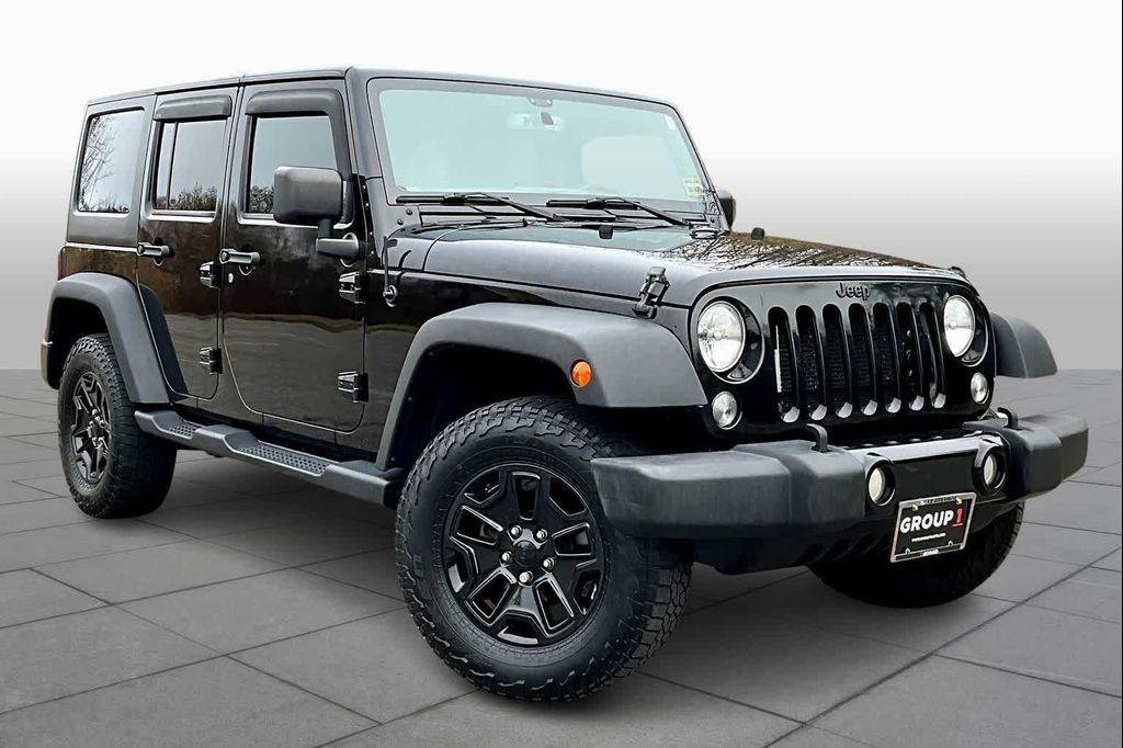 used 2018 Jeep Wrangler JK Unlimited car, priced at $21,969