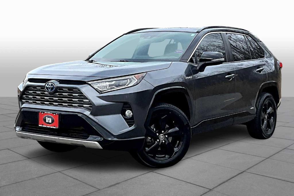 used 2021 Toyota RAV4 Hybrid car, priced at $33,400