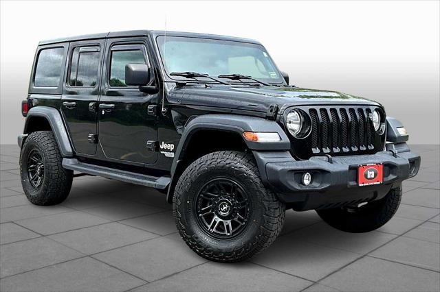 used 2018 Jeep Wrangler Unlimited car, priced at $25,990