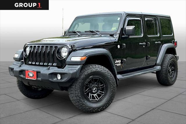 used 2018 Jeep Wrangler Unlimited car, priced at $25,990
