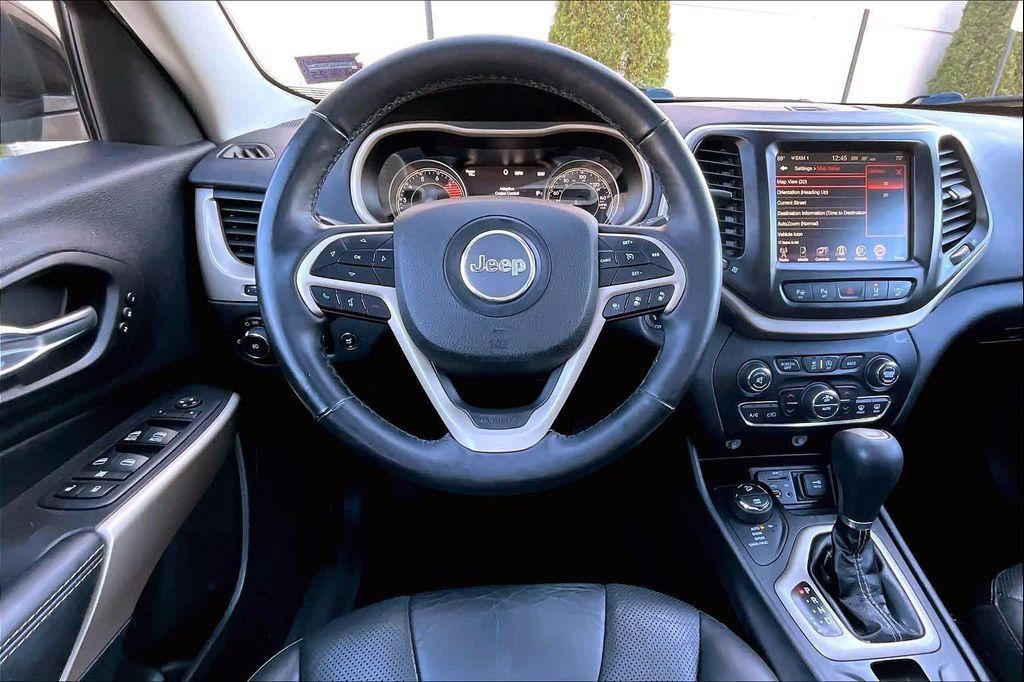 used 2018 Jeep Cherokee car, priced at $15,824