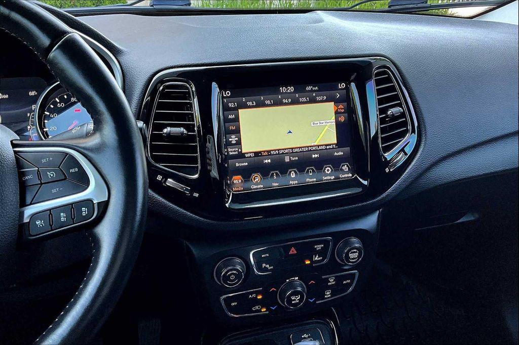 used 2021 Jeep Compass car, priced at $21,500