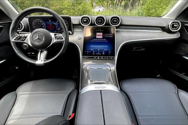 used 2022 Mercedes-Benz C-Class car, priced at $36,700