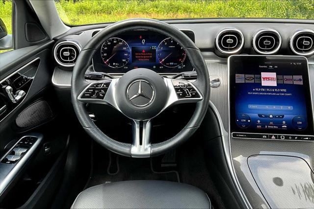 used 2022 Mercedes-Benz C-Class car, priced at $36,700