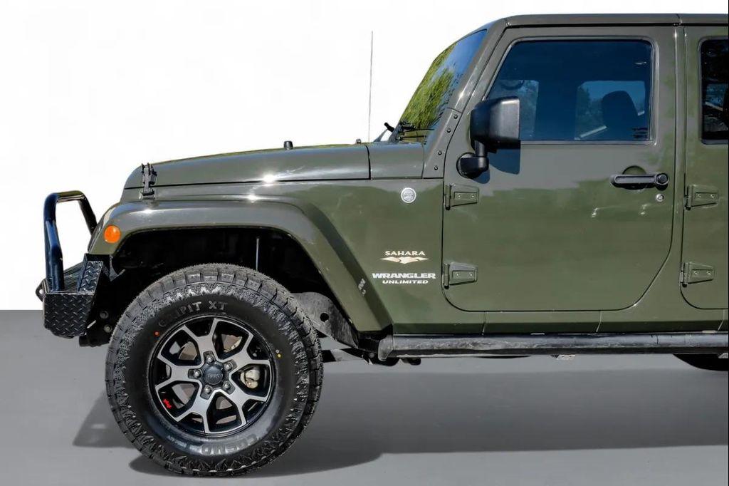used 2015 Jeep Wrangler Unlimited car, priced at $16,995