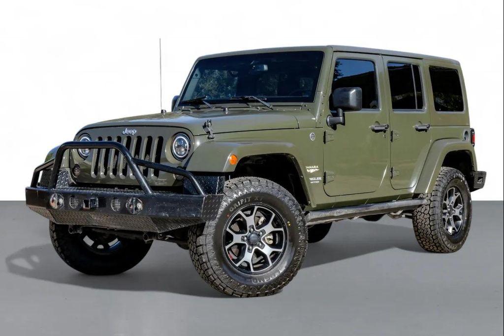 used 2015 Jeep Wrangler Unlimited car, priced at $16,995