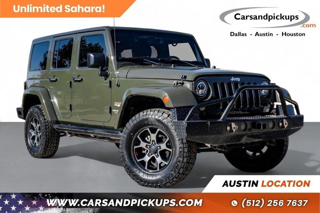used 2015 Jeep Wrangler Unlimited car, priced at $16,995