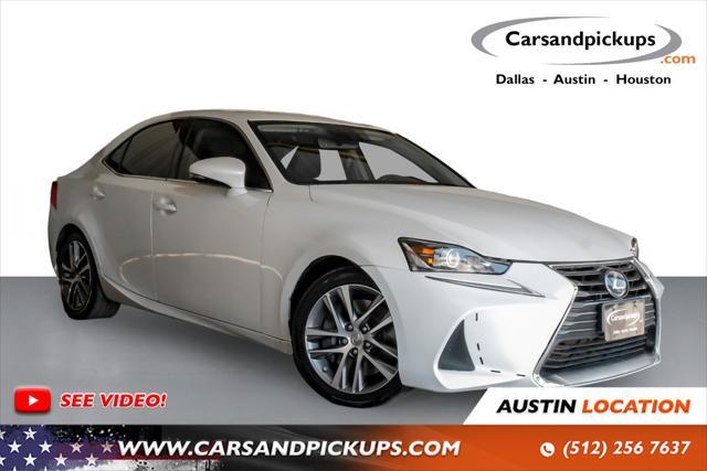 used 2018 Lexus IS 300 car, priced at $23,995