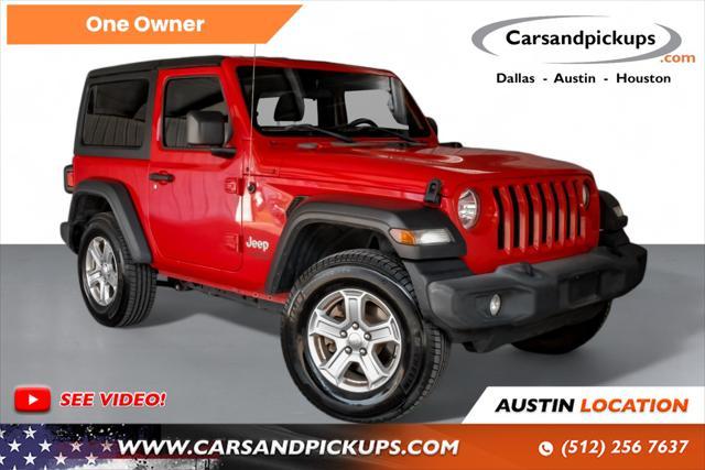 used 2019 Jeep Wrangler car, priced at $23,295