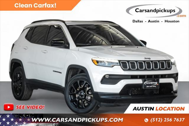 used 2022 Jeep Compass car, priced at $20,595