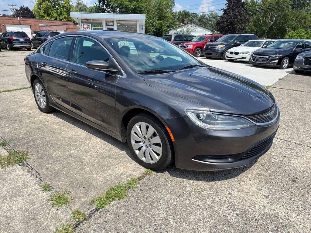 used 2015 Chrysler 200 car, priced at $10,999