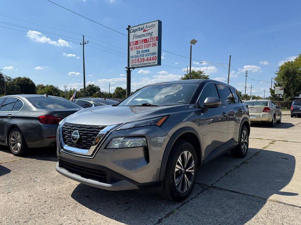 used 2021 Nissan Rogue car, priced at $13,999