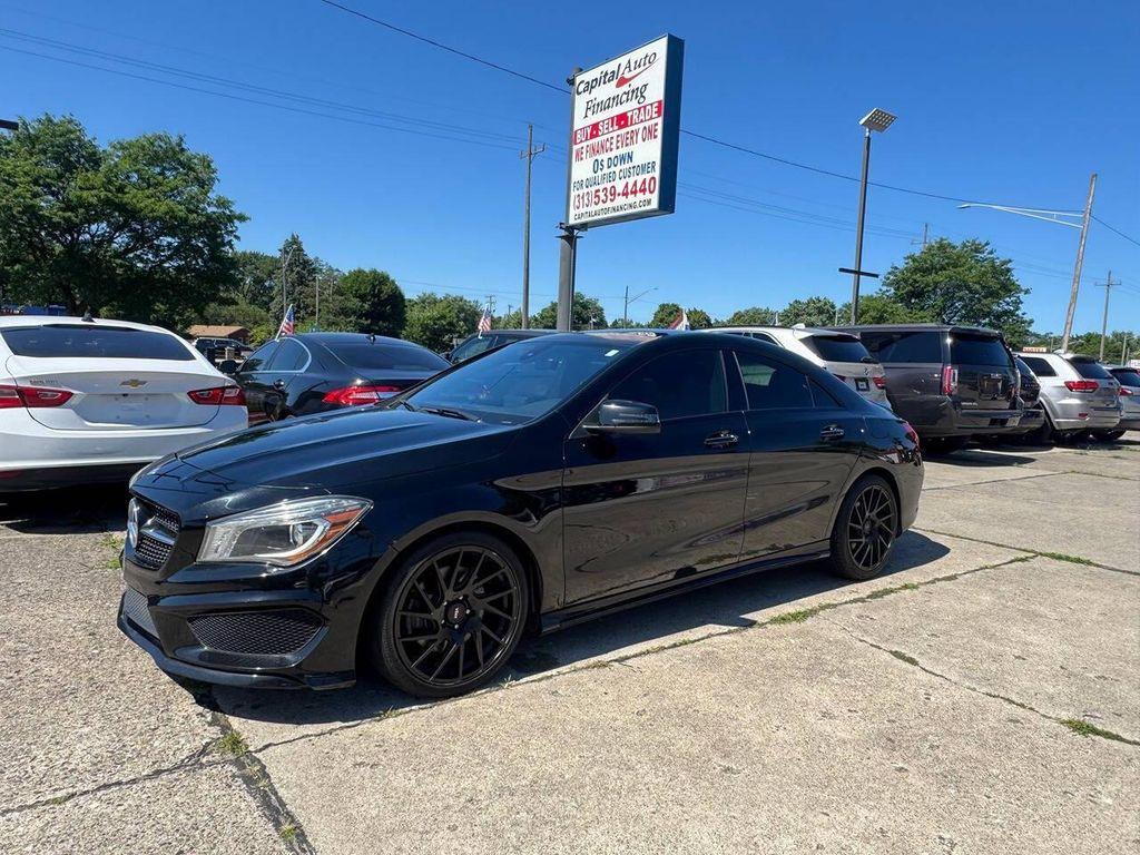 used 2016 Mercedes-Benz CLA-Class car, priced at $11,999