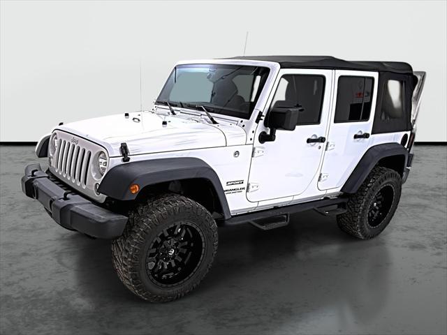 used 2017 Jeep Wrangler Unlimited car, priced at $20,975