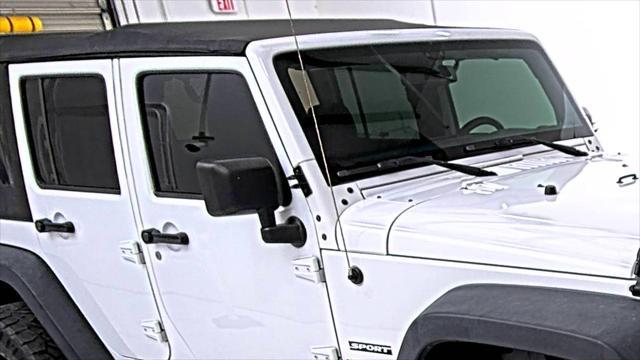 used 2017 Jeep Wrangler Unlimited car, priced at $20,975