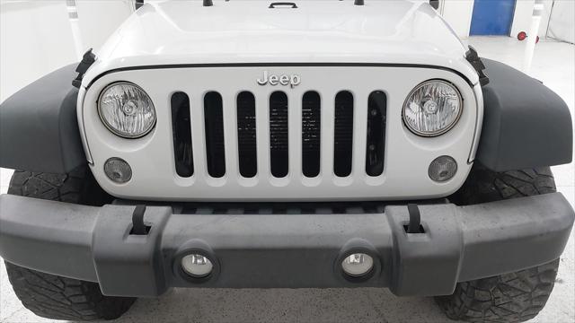 used 2017 Jeep Wrangler Unlimited car, priced at $20,975